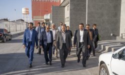 بازدید مسئولان ارشد قضایی کشور از گروه کارخانجات کاشی فخار